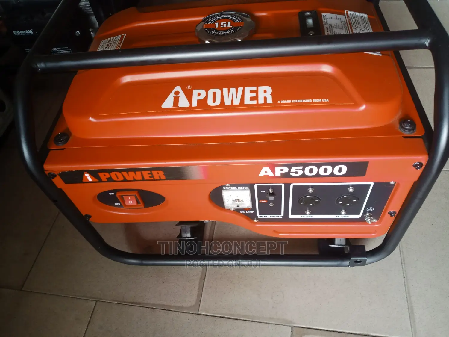 Ipower Generator AP5000 4.5kva/5kva 100% Copper Coil