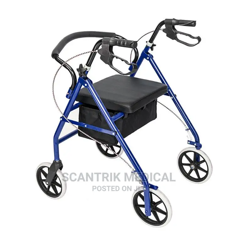 Medical Standard Steel Folding Walker Wheels
