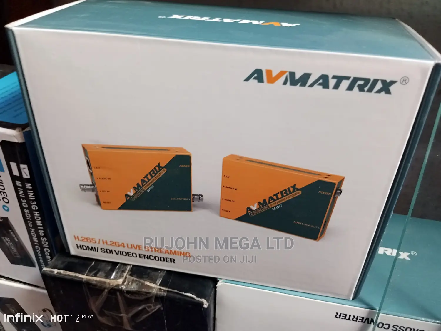 Avmatrix Se1217 H.265/ H.264 SDI Streaming Encoder