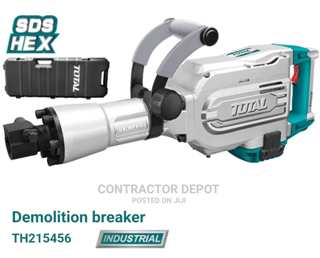 16kg Total Demolition Breaker SDS-Hex 1700w With
