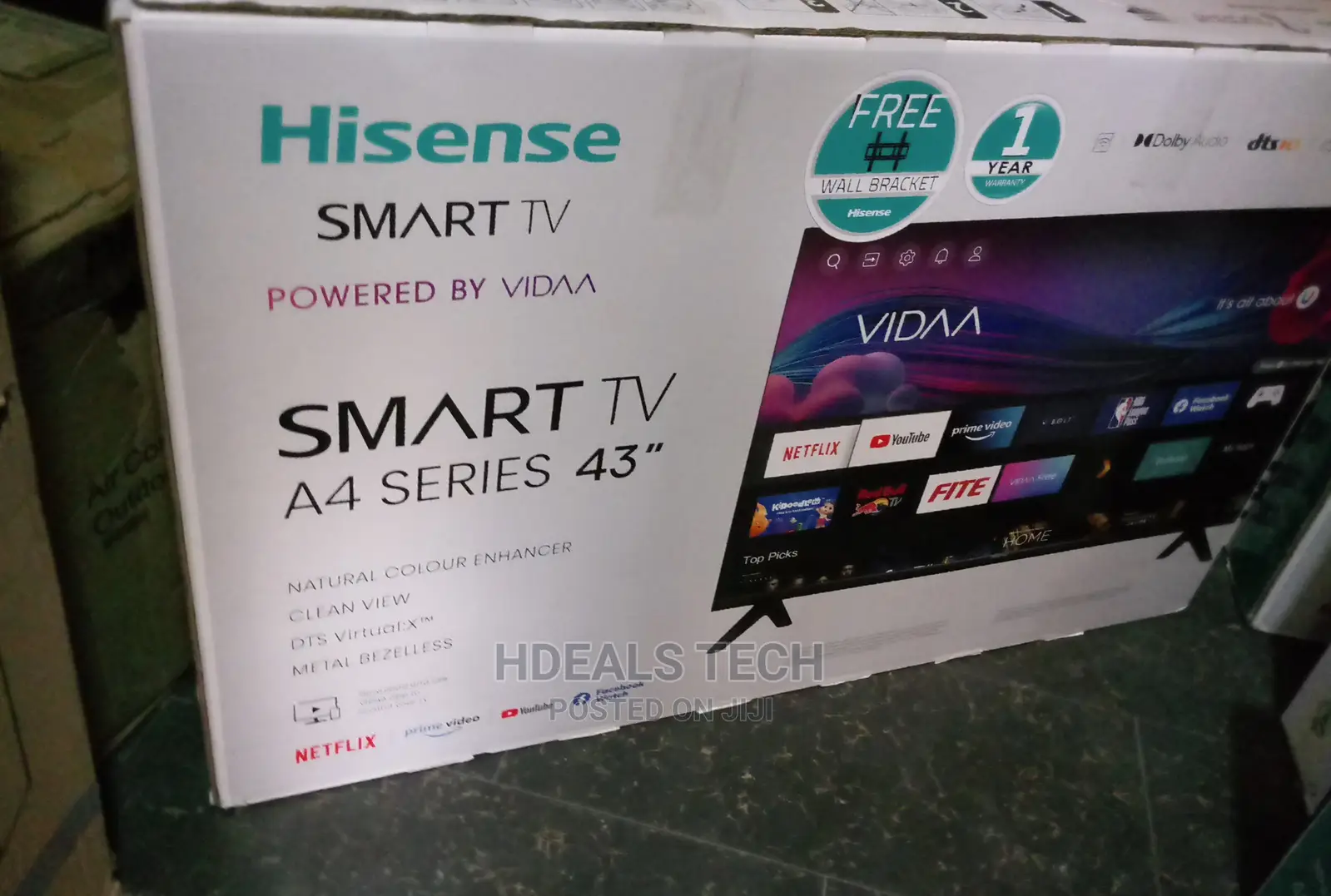Latest 43" Hisense Smart TV, 43B5100H.
