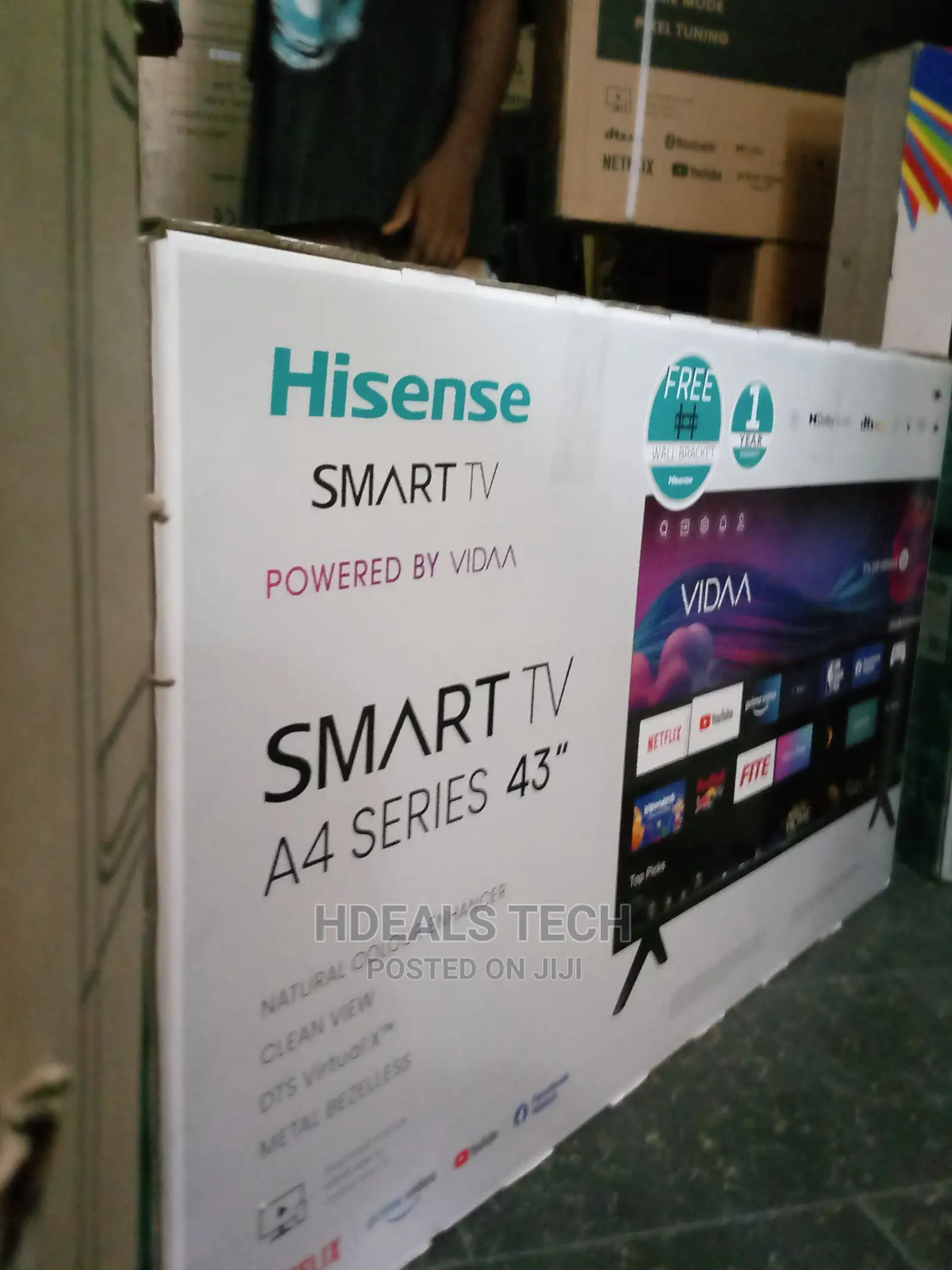 Best Hisense 43" Android Smart TV, 43B5100H.