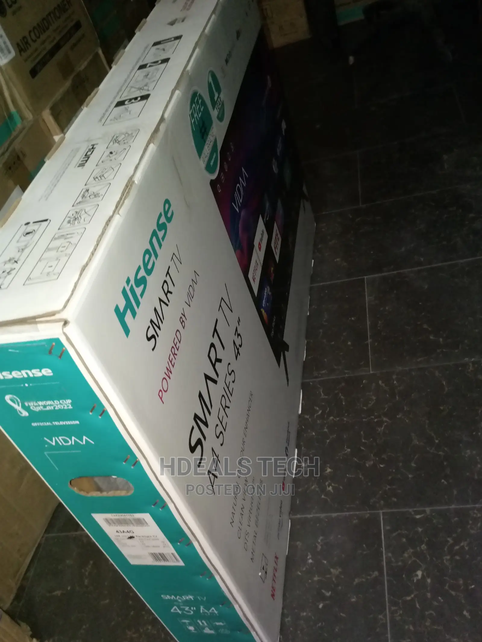 New Hisense 43" Android Smart TV, 43B5100H.