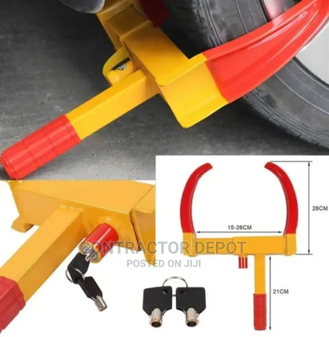 Trailer Wheel Clamp for Security