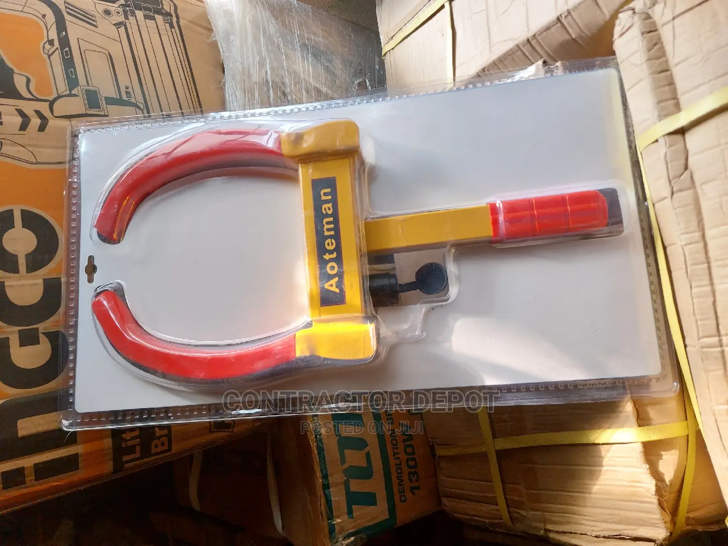 Trailer Wheel Clamp for Security