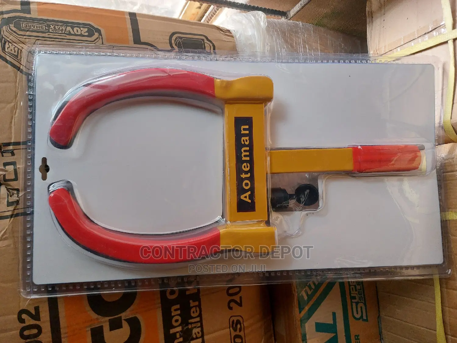 Heavy Duty Anti-Theft Painted Tyre Wheel Clamp Lock