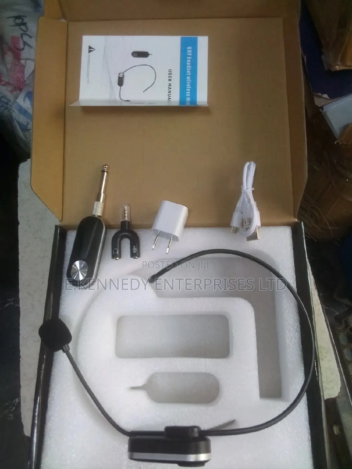 Professional Live Streaming UHF Headset Wireless Microphone