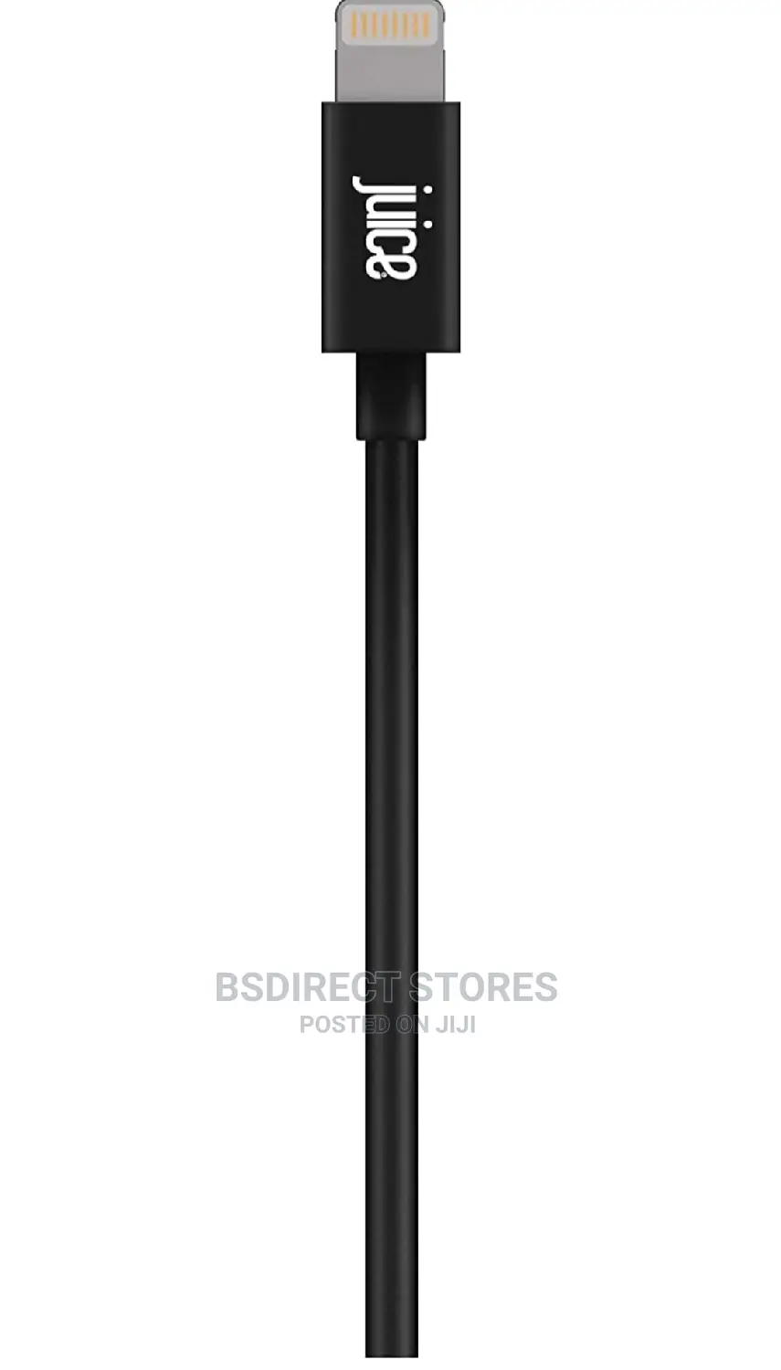 Juice Lightning, Charge and Sync Cable, 2m, Black