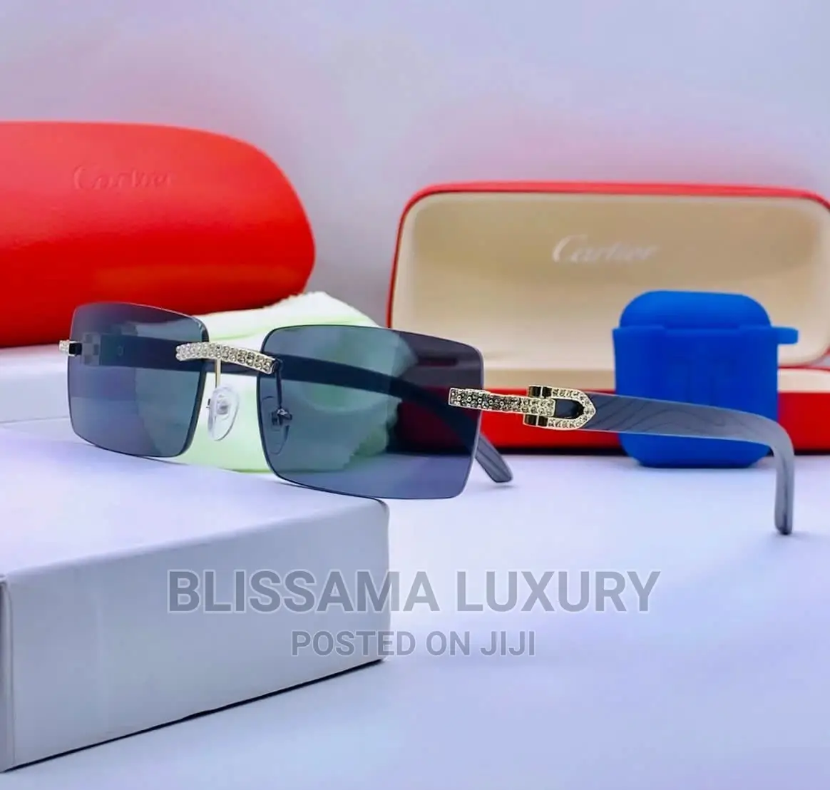 Quality Cartier Rimless Glasses