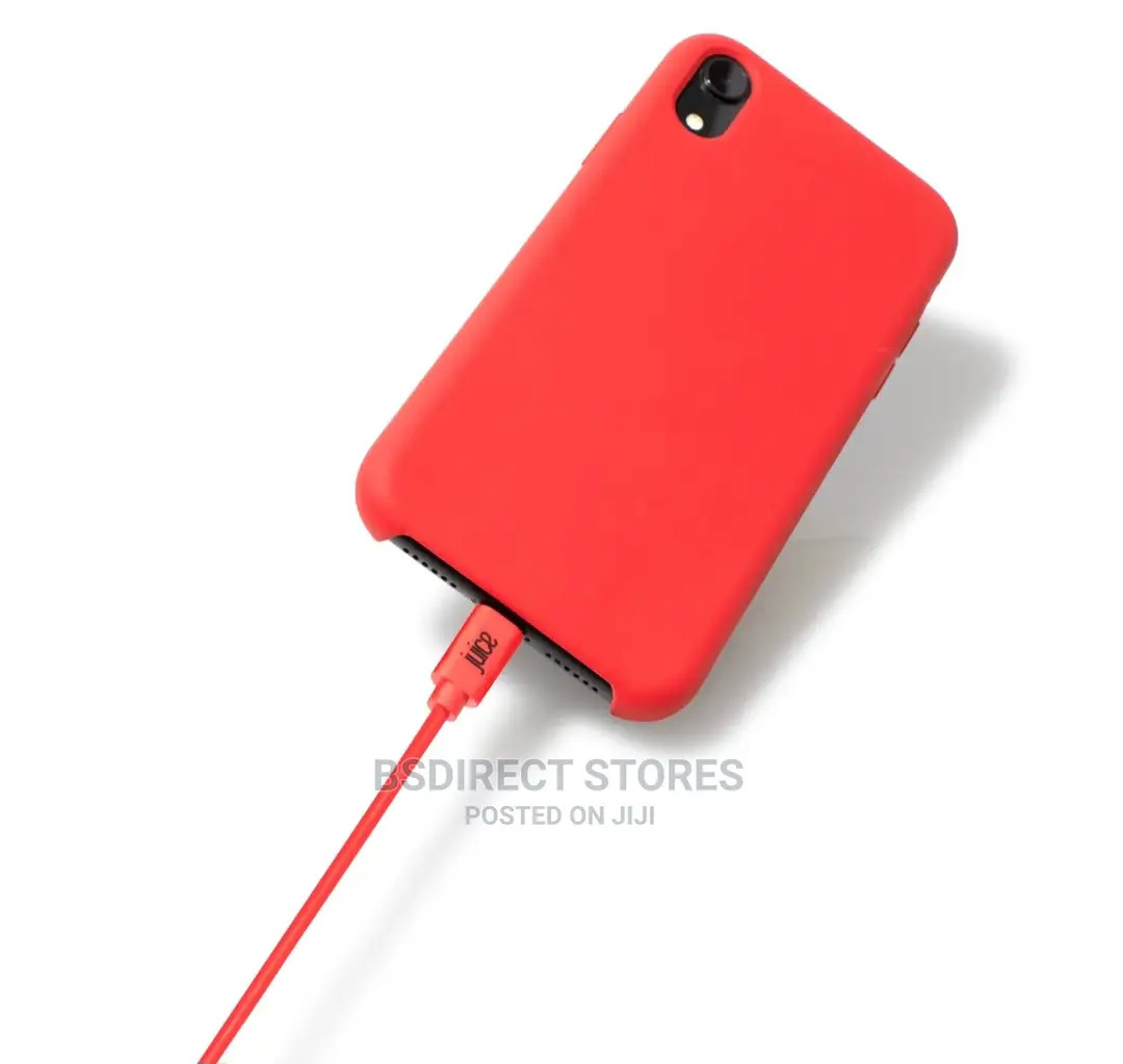 Juice USB to Lightning 2m Charging Cable - Coral