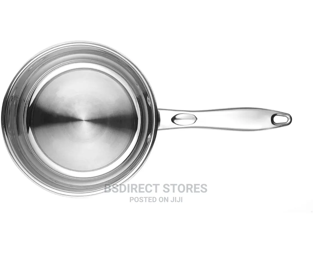 Russell Hobbs 3 Piece Easy Strain Saucepans With Lip Lids