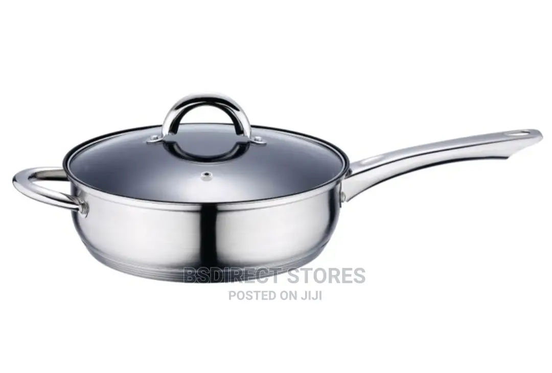Renberg Alexander Jumbo Cookware Set With Lid Silver, 12 Pcs