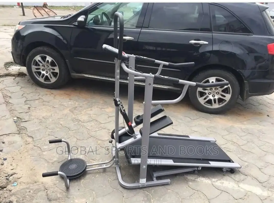 Manual Treadmill ,Waist Twister, Steppers,Full Accessories
