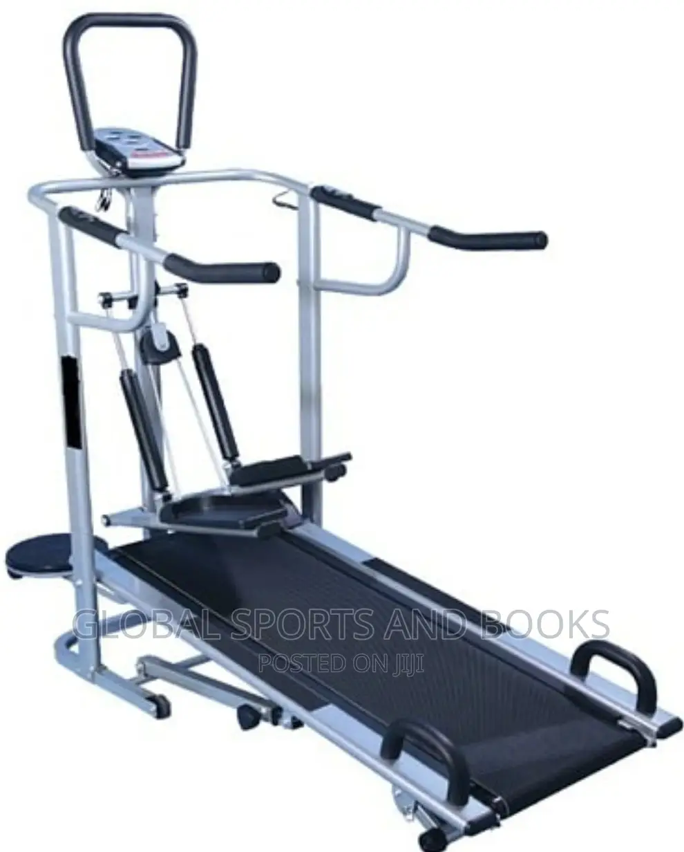 Manual Treadmill ,Waist Twister, Steppers,Full Accessories