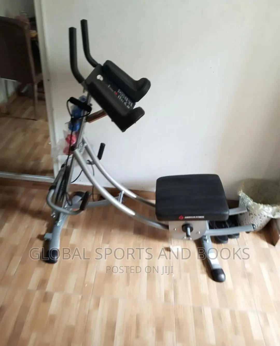 Ab Coaster With Waist Twister And Dumbbells