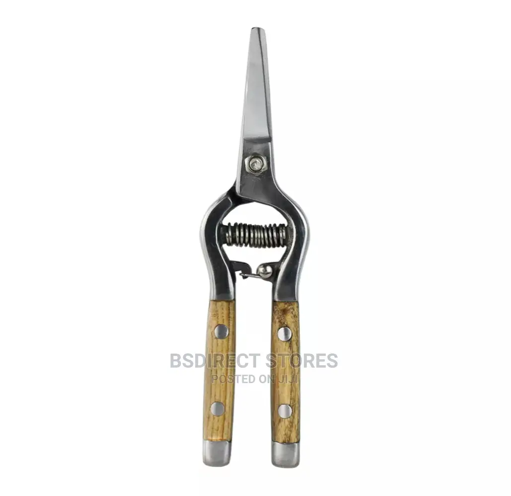 Kent and Stowe Wooden Handled Pruning Gardening Snips