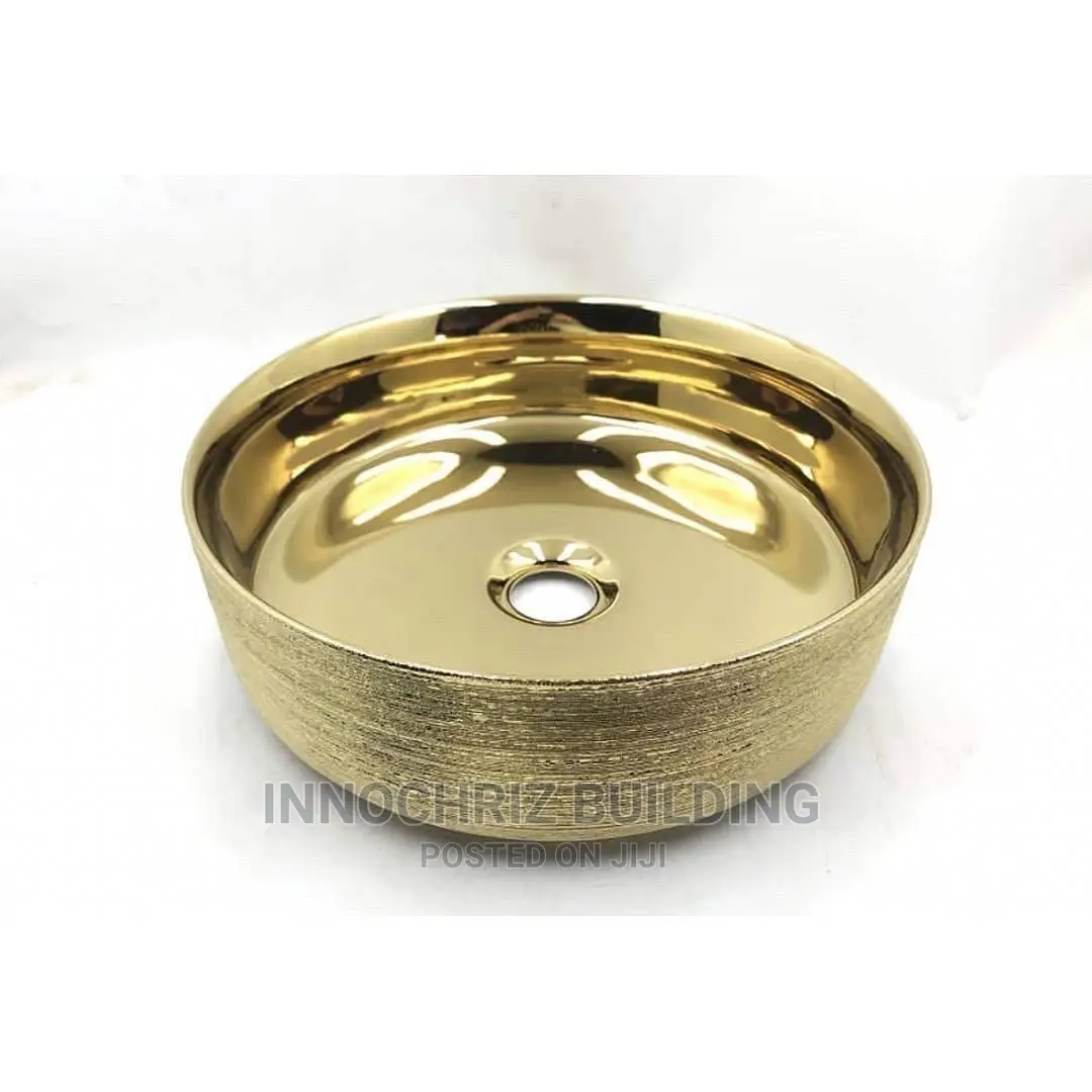 Gold Countertop Basin