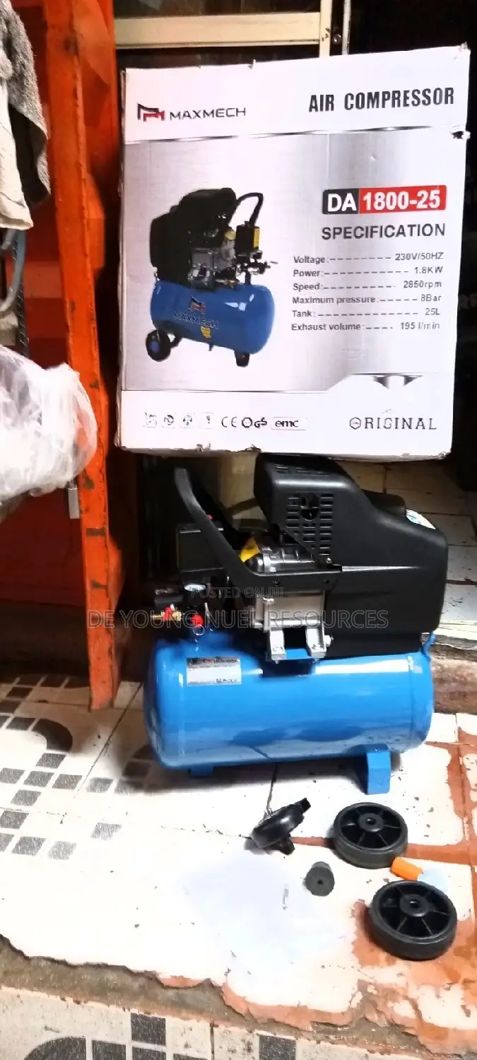 Air Compressor 25L Max Mech