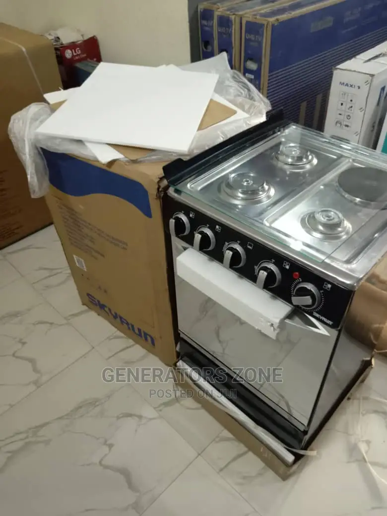 Brand-New Gas Cooker With Baking Oven- Skyrun GCS-3G1E/X