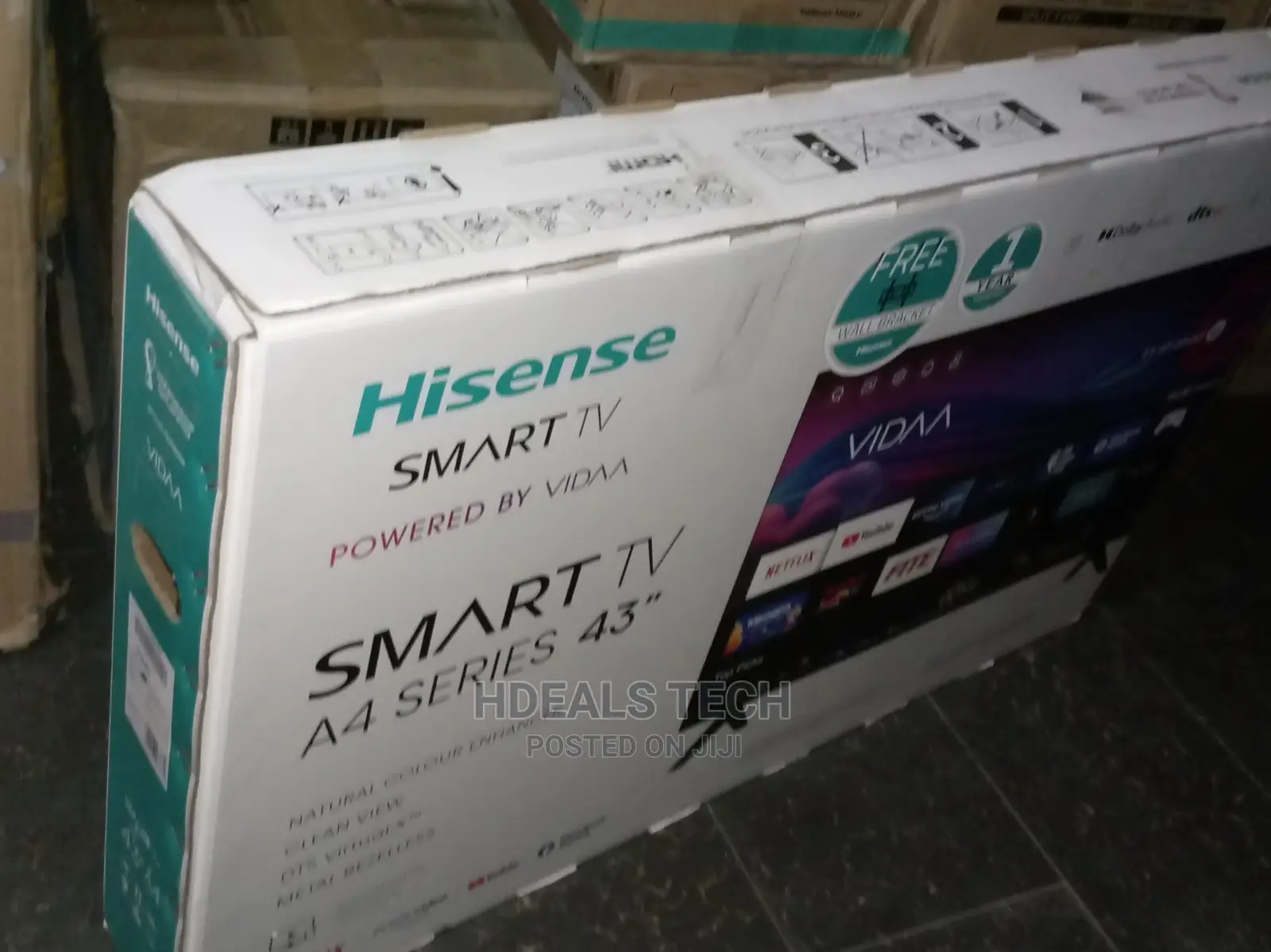 Latest Hisense 43" Android Smart TV, 43B5100H.