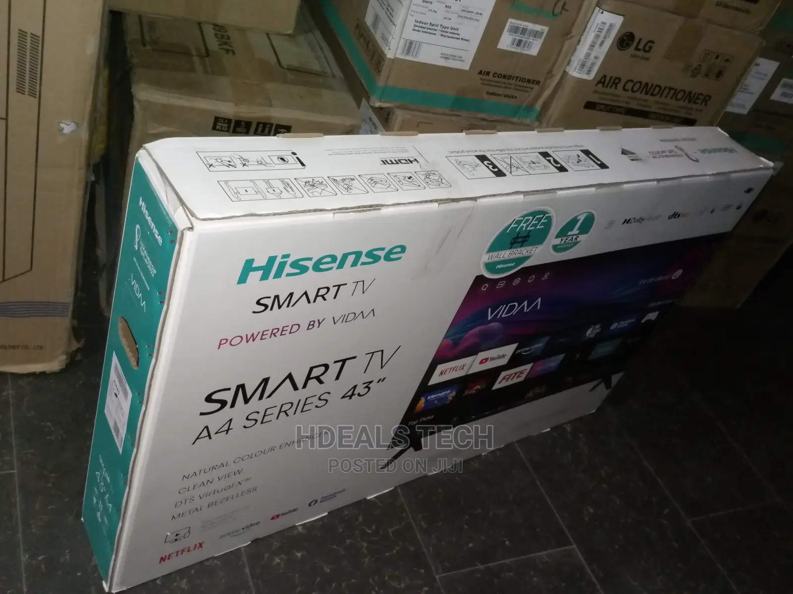 Original Hisense 43" Android Smart TV, 43B5100H.