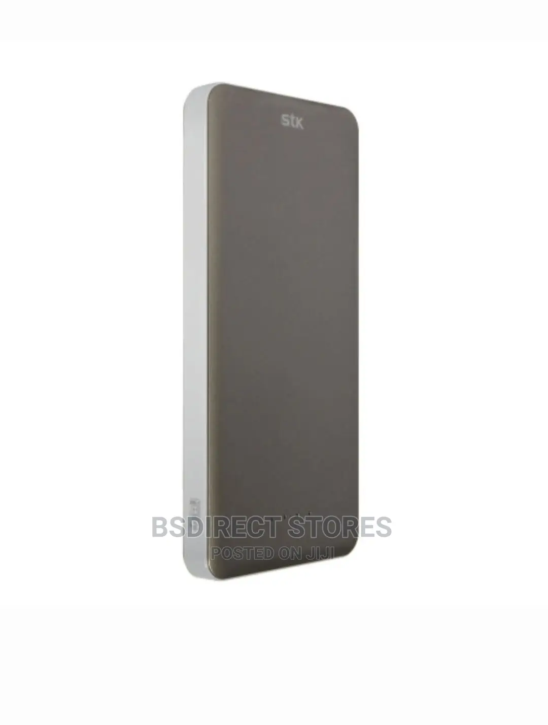 STK Universal Power Bank Dual USB 12000mah - Cool Grey