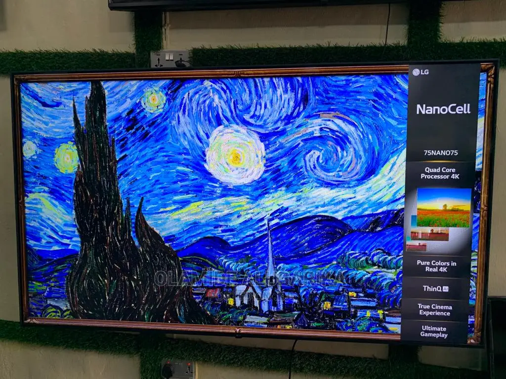 LG Nanocell TV 75" NANO75 Active HDR, Webos Smart Thinq