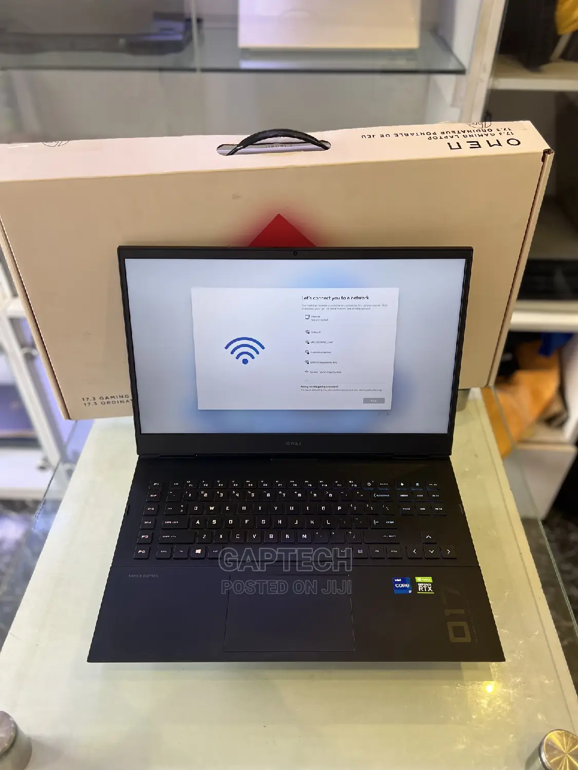 New Laptop HP Omen 17 16GB Intel Core I7 SSD 1T