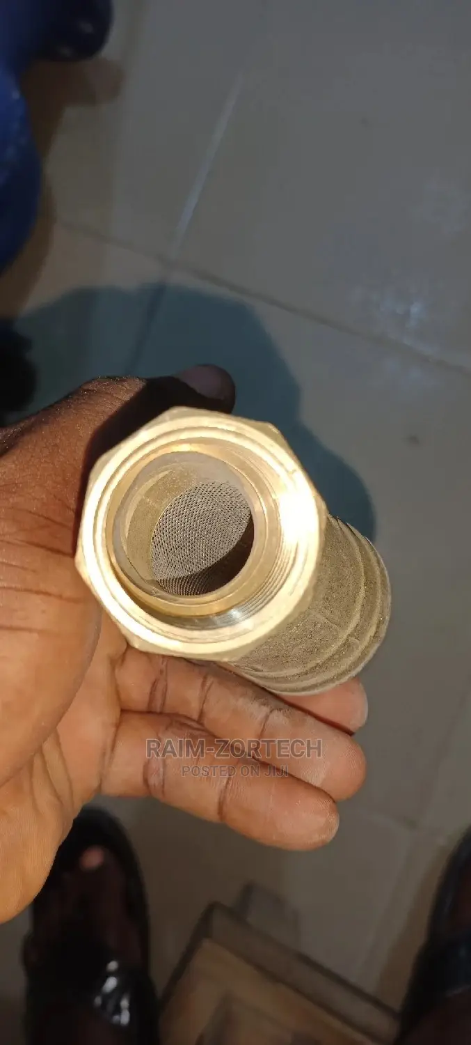 1" Brass Threaded Strainer for Oil, Water, Gas.