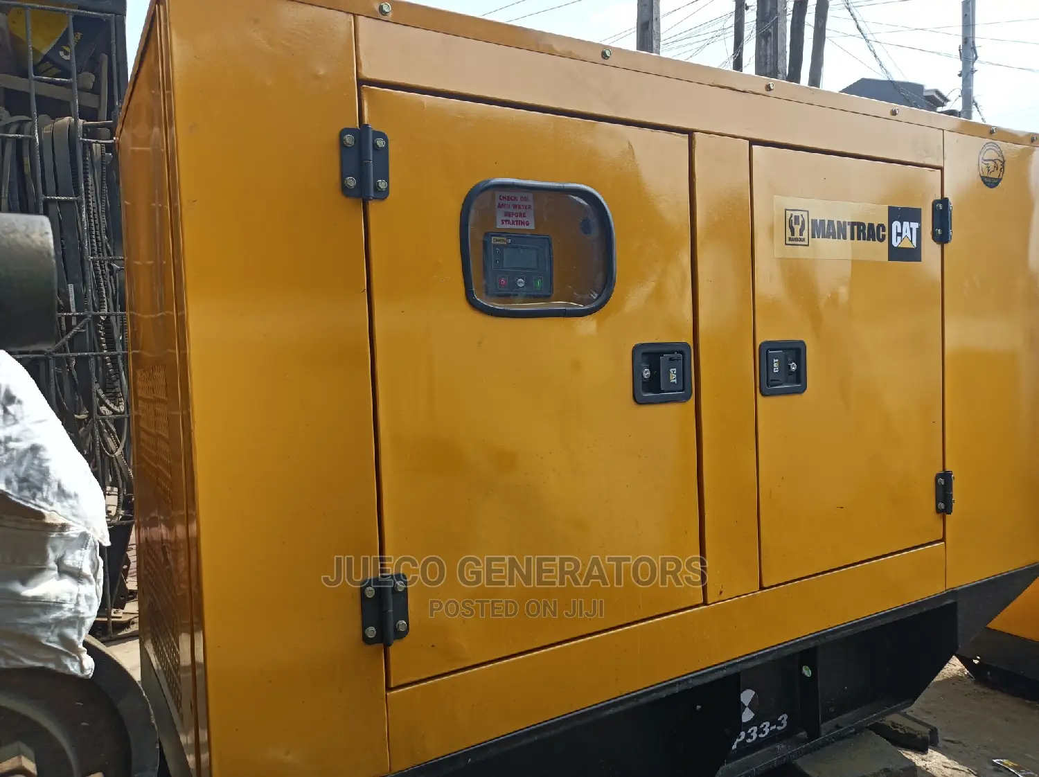 30kva Mantrac Soundproof Generator for Sale.