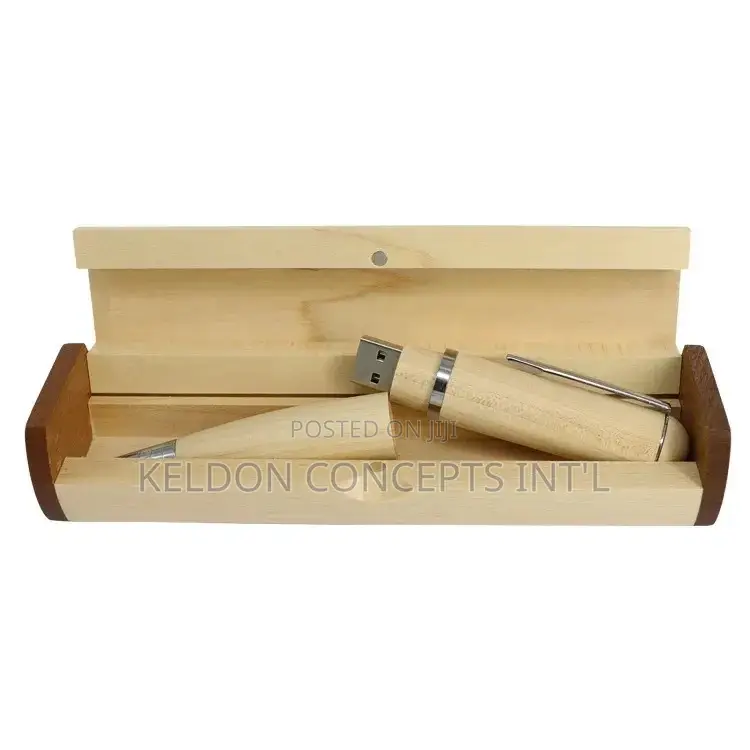 Wooden Pen Drive Usb Pen 16gb With Box
