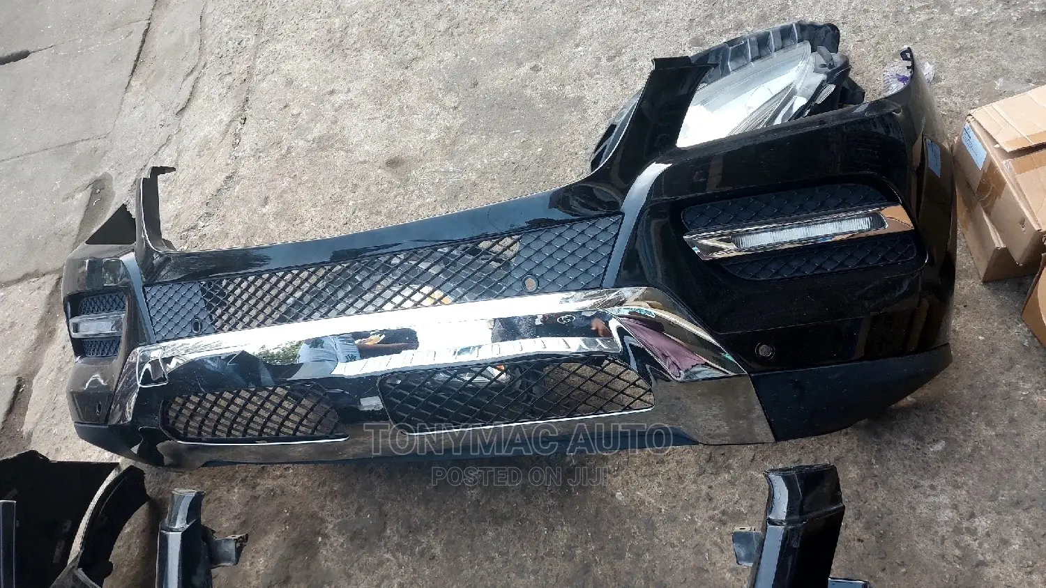 Mercedes-benz Ml350 166 2014 To 2015 Front Bumper