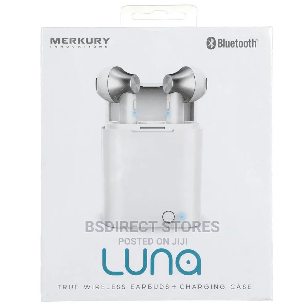 Merkury Innovations Luna True Wireless Earbuds Charging Case