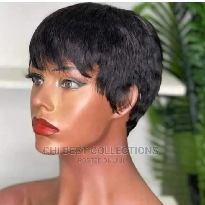 Short Skullcap Human Hair
