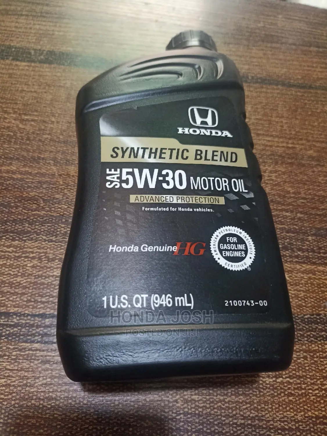 Honda Genuine 5w-20 Engine Oil for Honda and Acura(USA)