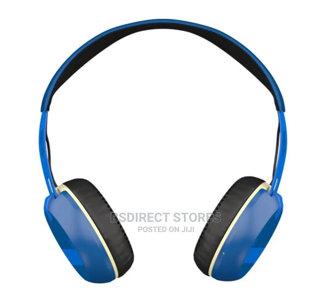 Skullcandy Grind on-Ear Headphones With Built-in Mic, Blue
