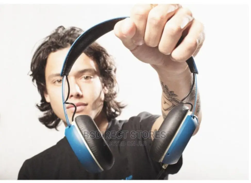 Skullcandy Grind on-Ear Headphones With Built-in Mic, Blue