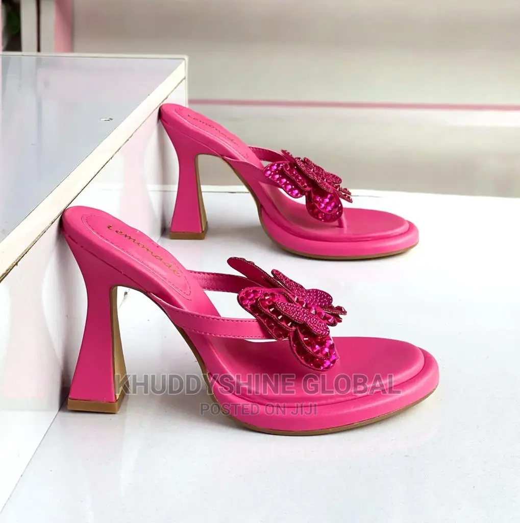 Butter Fly Woman Heel Shoes