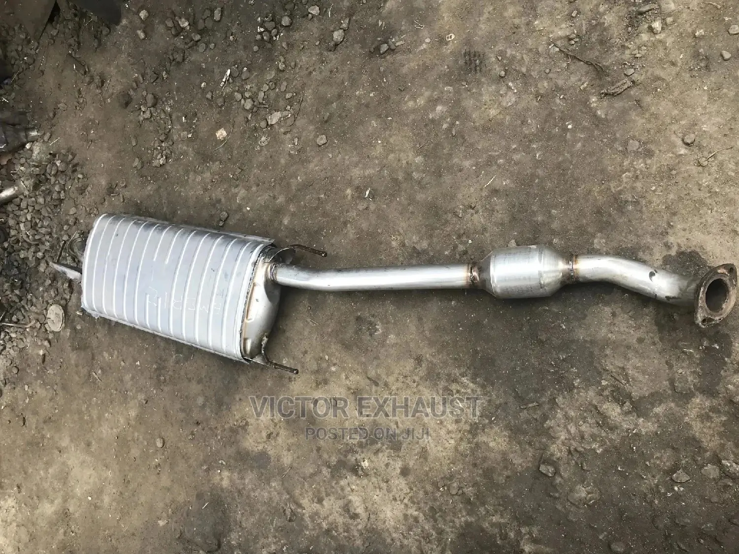 Exhaust Pot Toyota RAV4 2005 Model 4 Plug