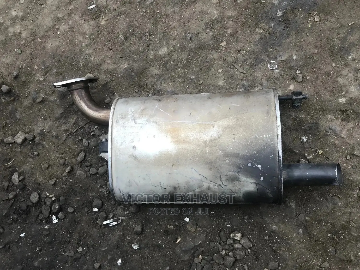 Exhaust Back Pot Toyota Camry 2013 4plug