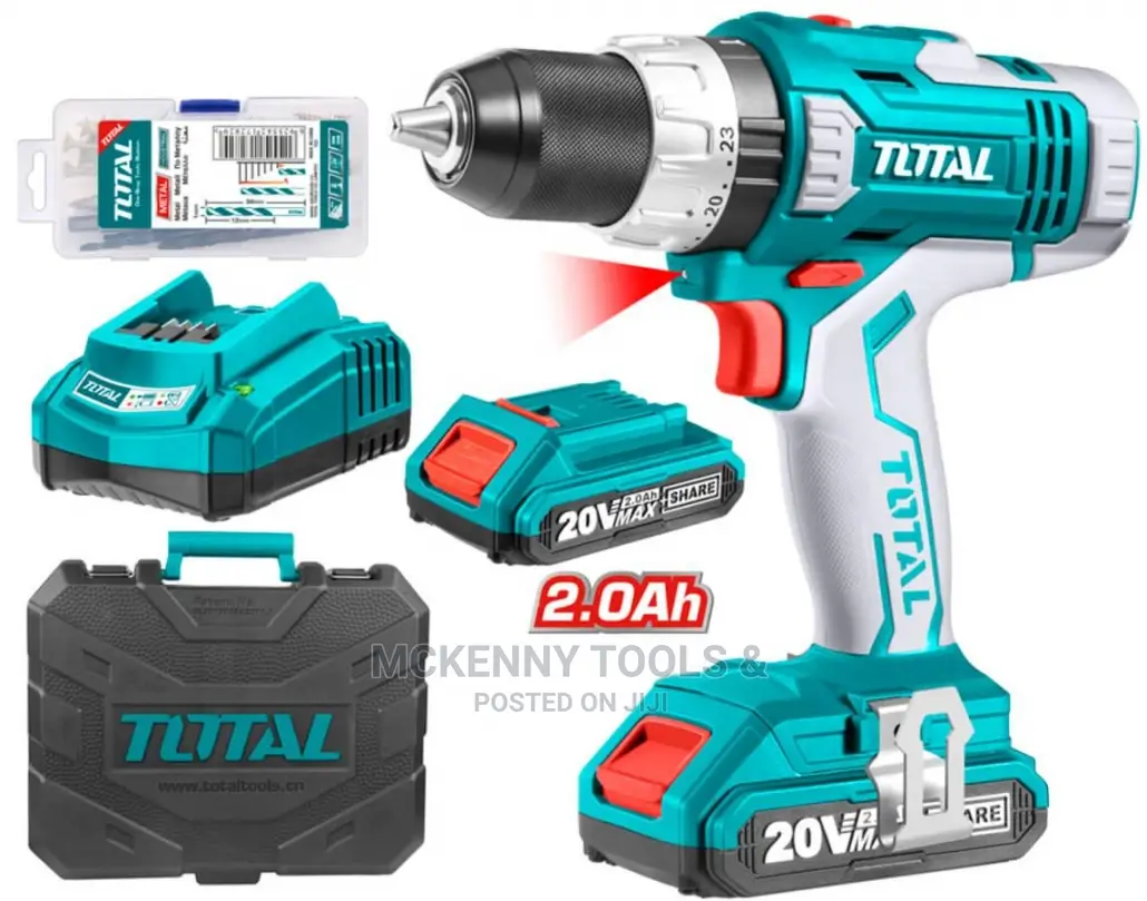 Total Lithium-Ion Cordless Drill 20V