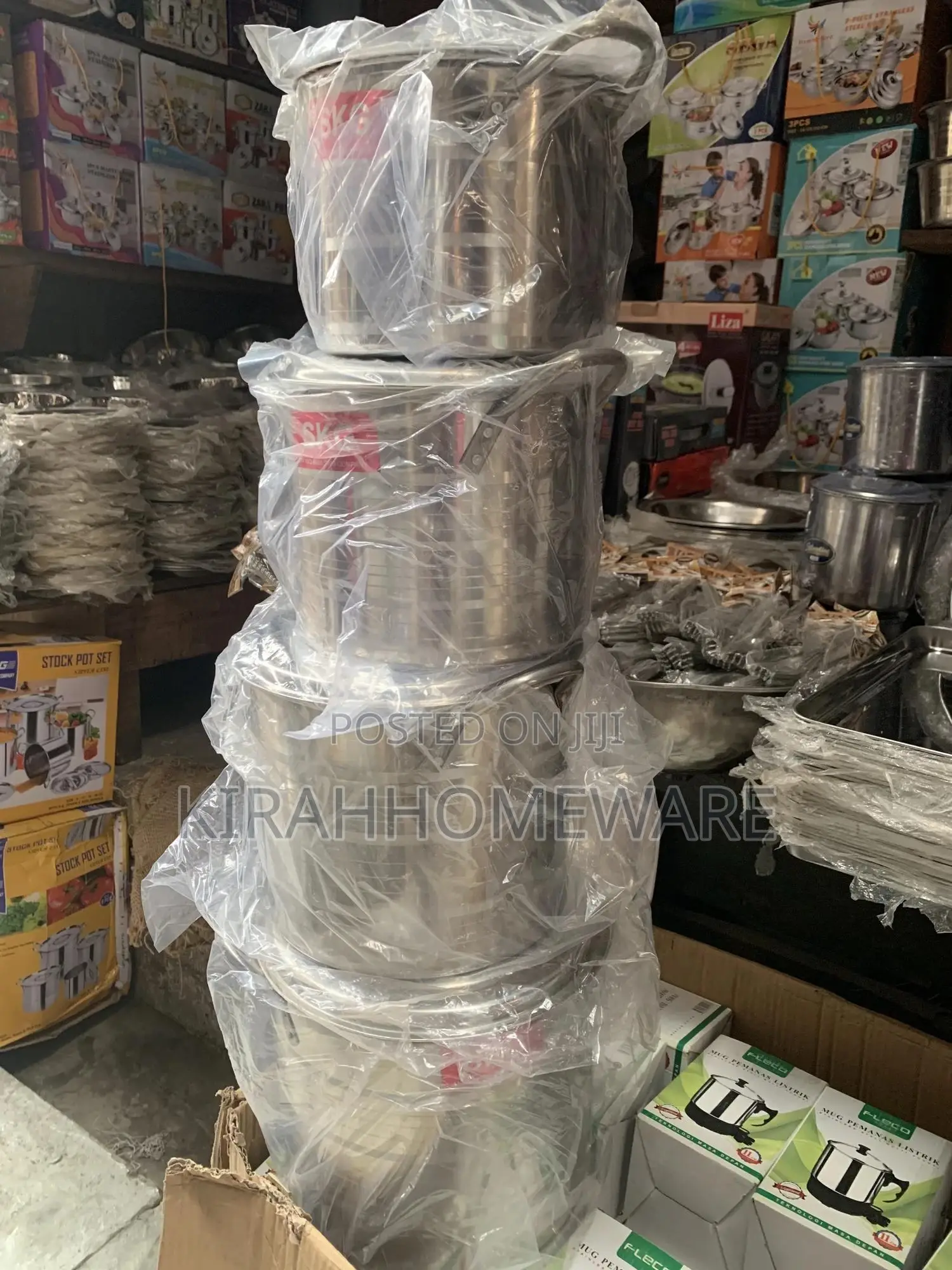 Stainless Steel Stock Pot (4in1)