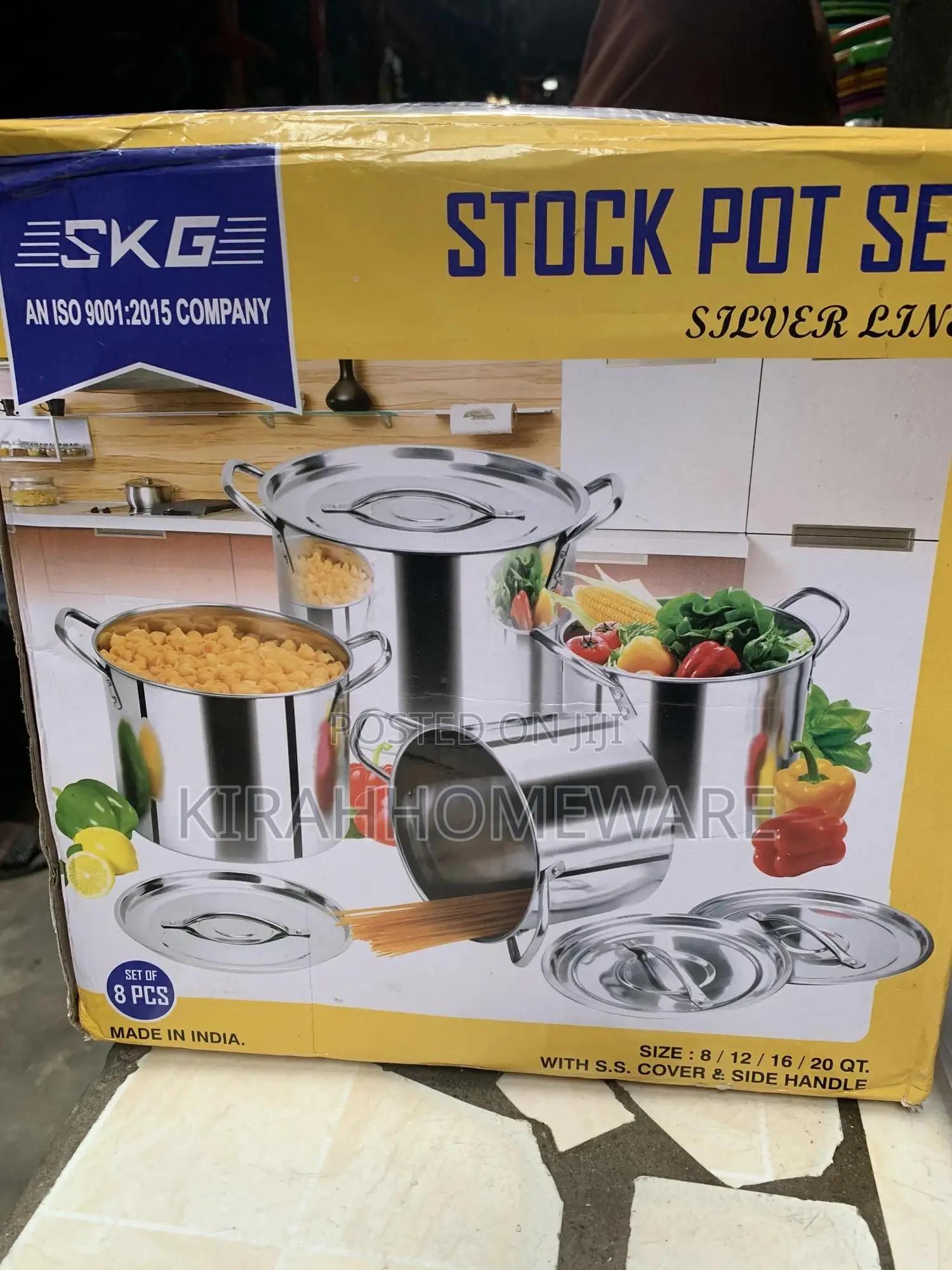Stainless Steel Stock Pot (4in1)