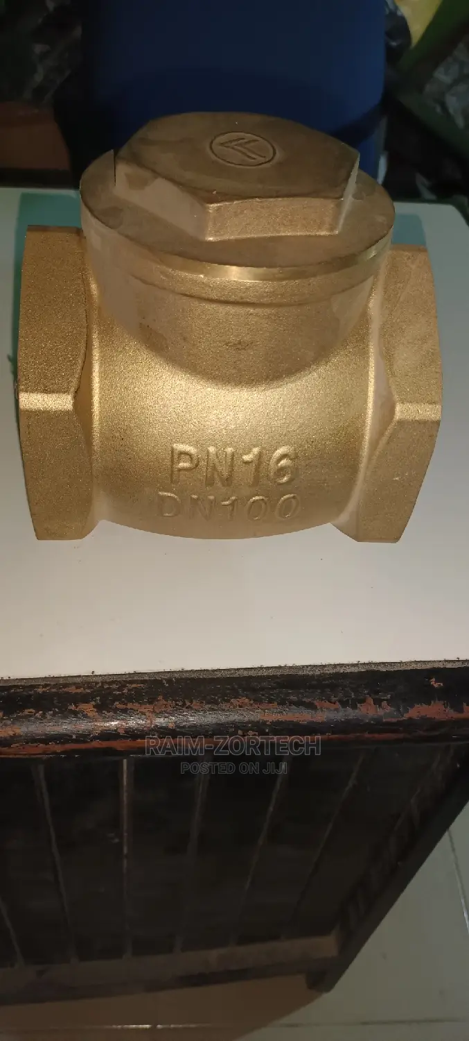 4" Brass Heavy Gauge Non-Return Valve, for High Pressure.