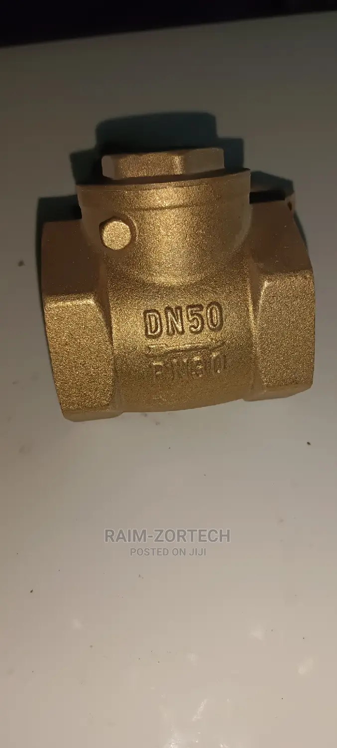 2" Brass Non-Return Valve for Liquid Line.