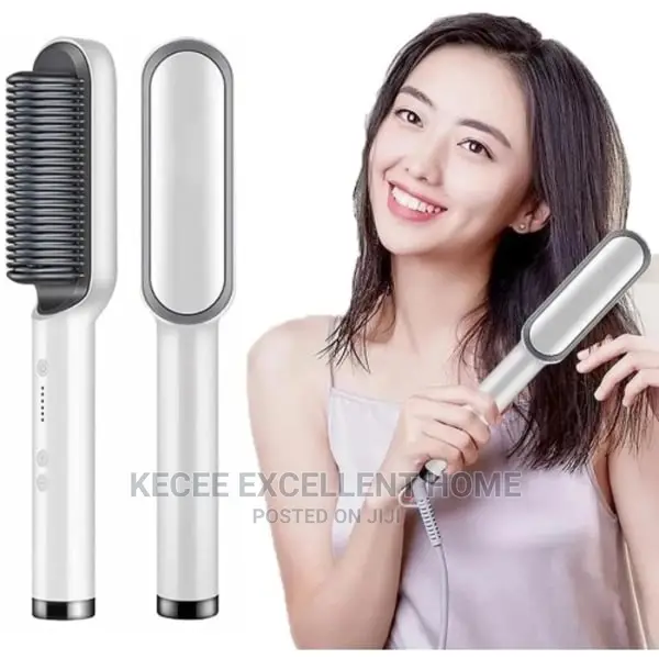Hot Comb Hair Straightener For Wet Dry Hair