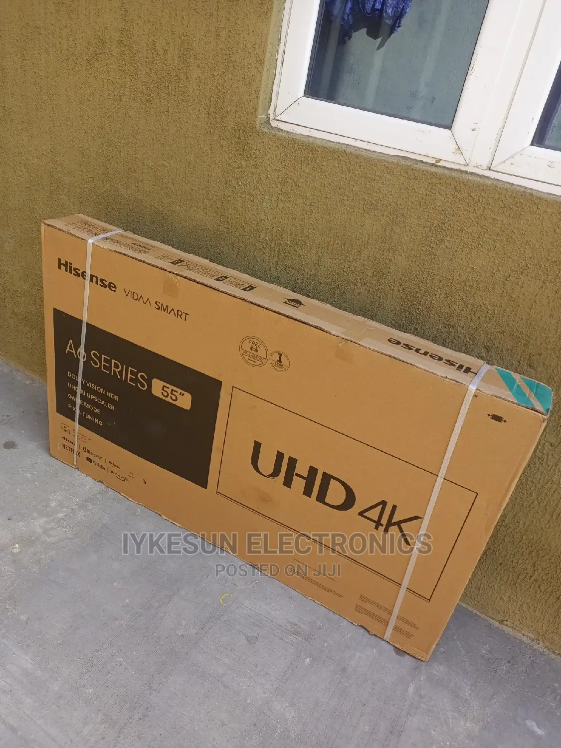 Original Hisense TV 55" LED 4KUHD Smart Netflix Youtube