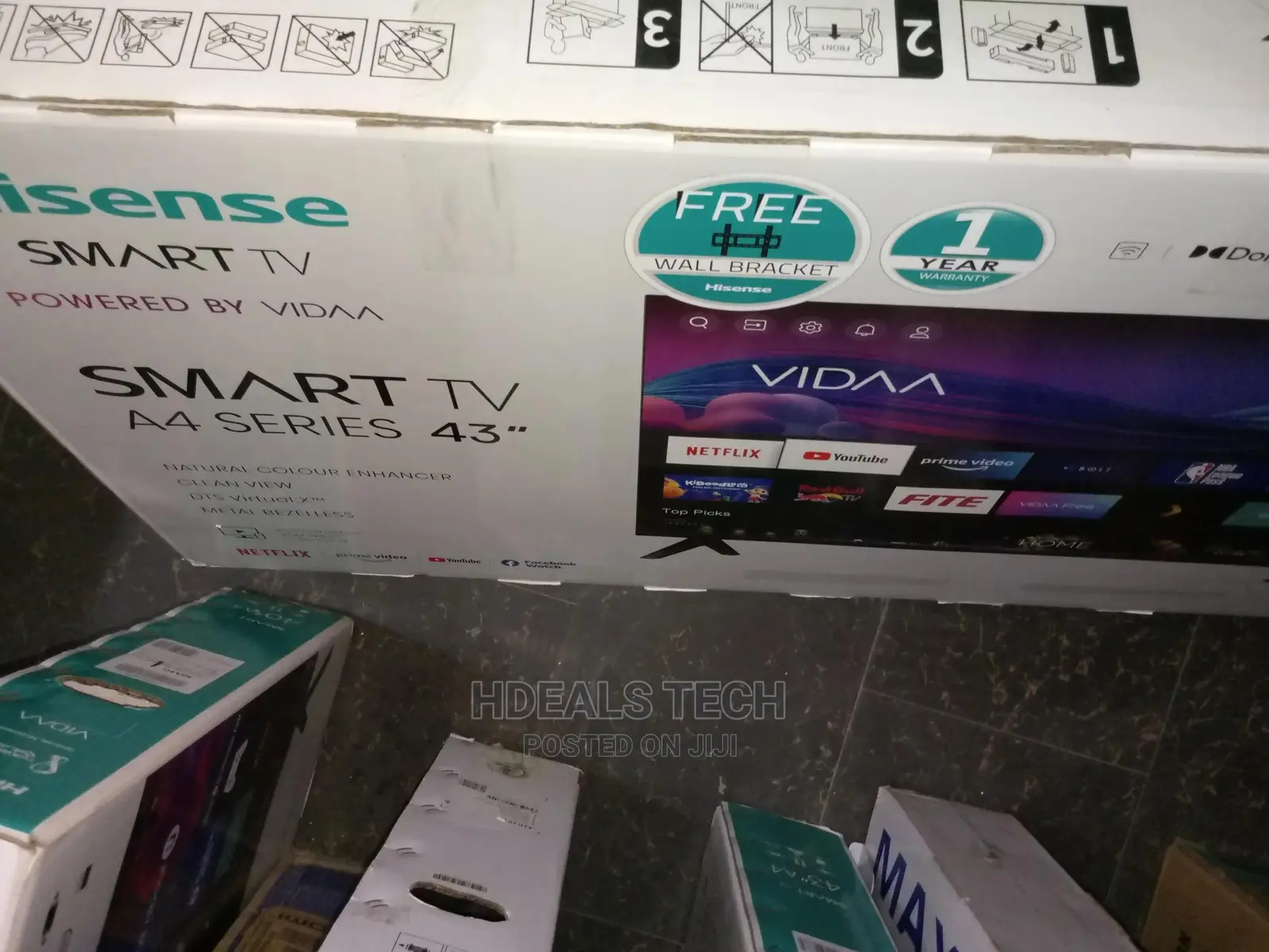 Brand New 43" Hisense Smart TV, 43B5100H.