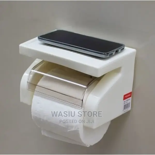 Toilet Wall Mounted Tissue Paper Holder With Screws