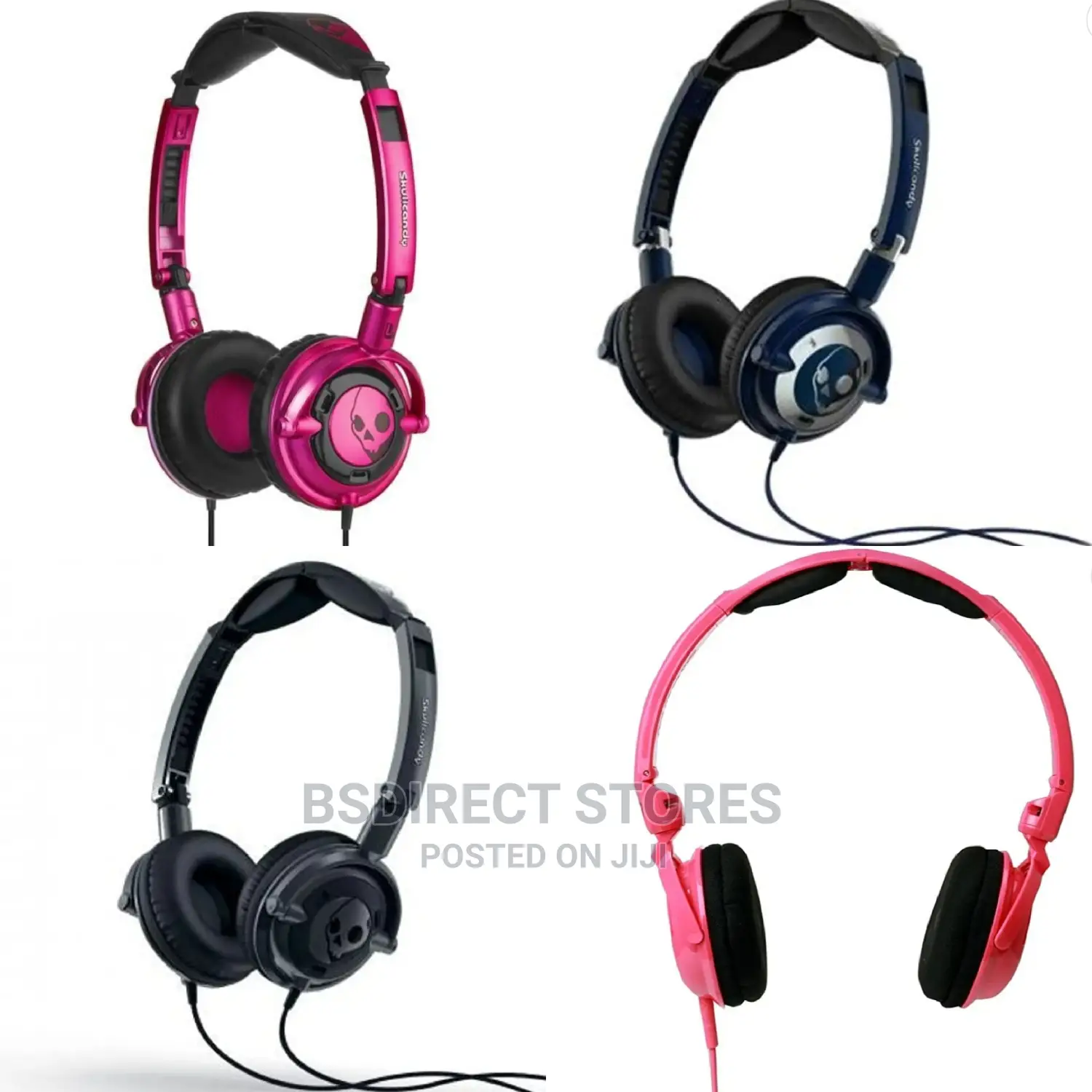 SKULLCANDY UPROCK Headphones on-Ear Mic Remote Supreme Sound